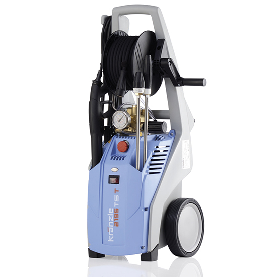Nettoyeur Haute Pression Kranzle K 2195 TST - 180 Bars, 480 L/h, Professionnel, Avec Châssis Rotomoulé